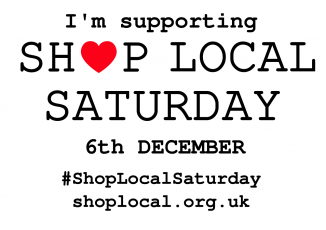 Shop Local Saturday - 6th December 2014